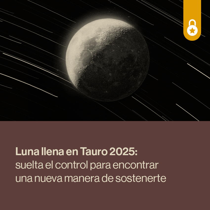 Portada luna llena en Tauro 2025