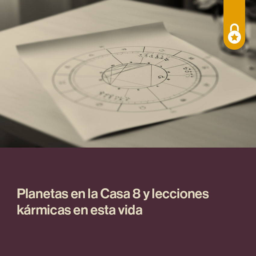 Portada planetas en la Casa 8