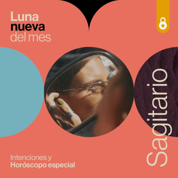 Portada Intenciones y horóscopo de la luna nueva en Sagitario 2025