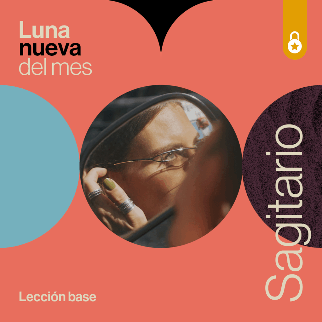 Portada Luna nueva en Sagitario 2025