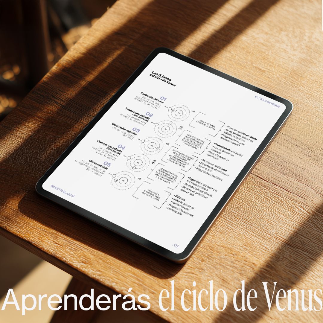 Venus Star Points: guía para comprender tus ciclos de valor y deseo - Imagen 3