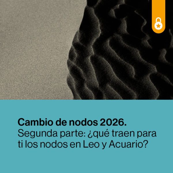 Portada Cambio de nodos 2026. Segunda parte