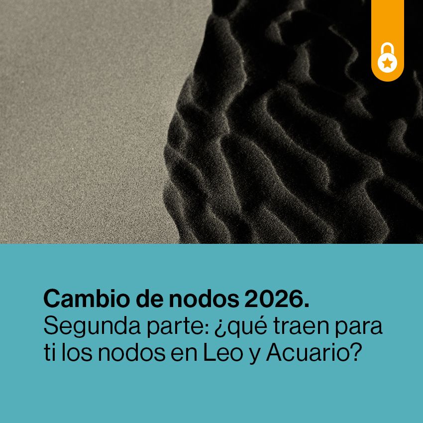 Portada Cambio de nodos 2026. Segunda parte
