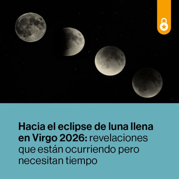 Portada hacia el eclipse de luna llena en Virgo 2026