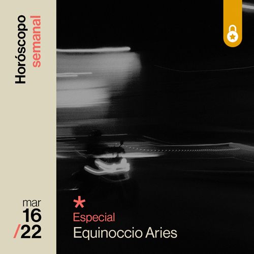 Portada Horóscopo especial del equinoccio Aries