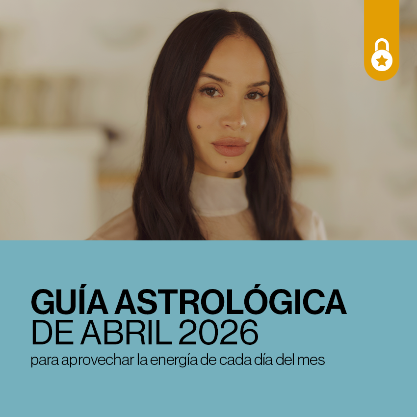 Portada Guía astrológica de abril 2026