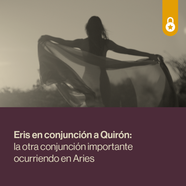 Portada Eris en conjunción a Quirón