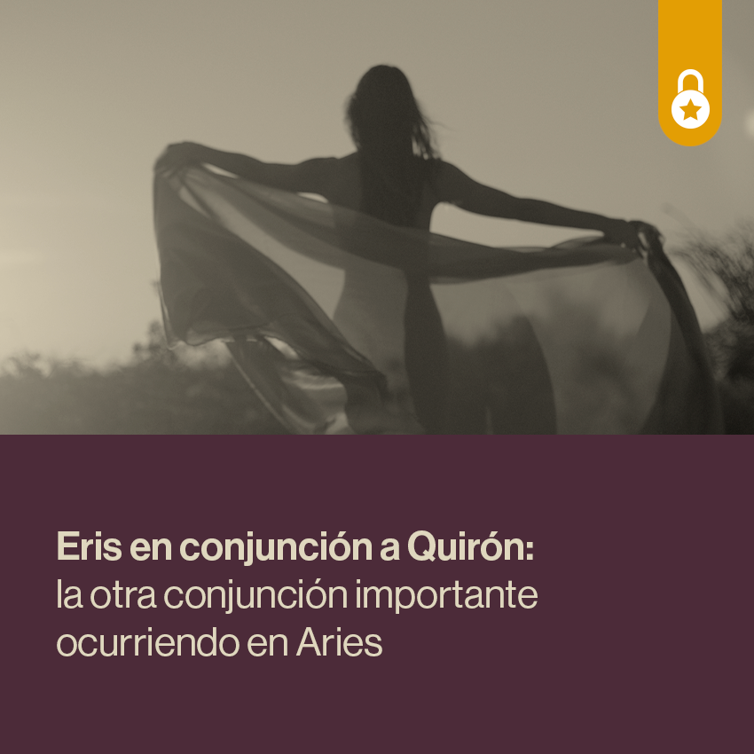 Portada Eris en conjunción a Quirón