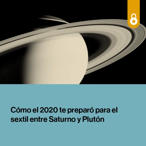 Portada el sextil entre Saturno y Plutón