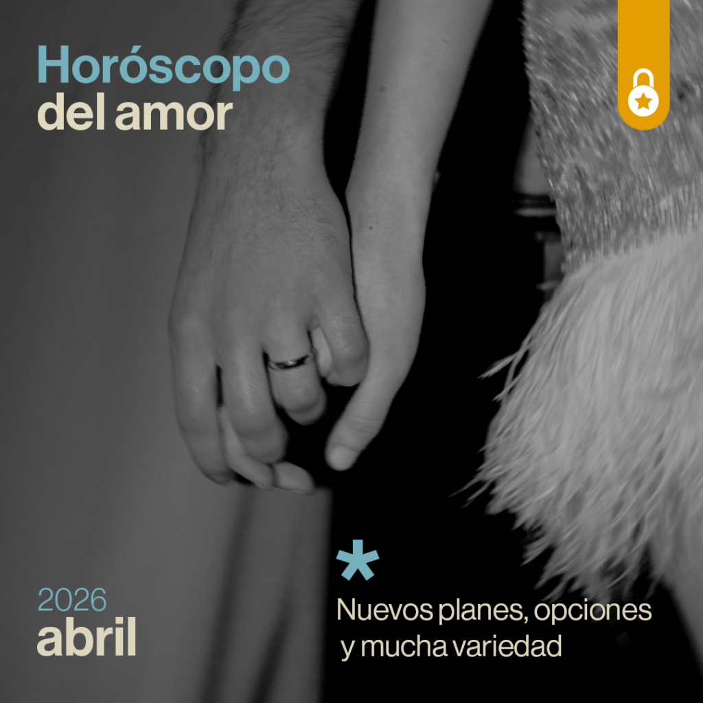 Portada horóscopo del amor de abril 2026