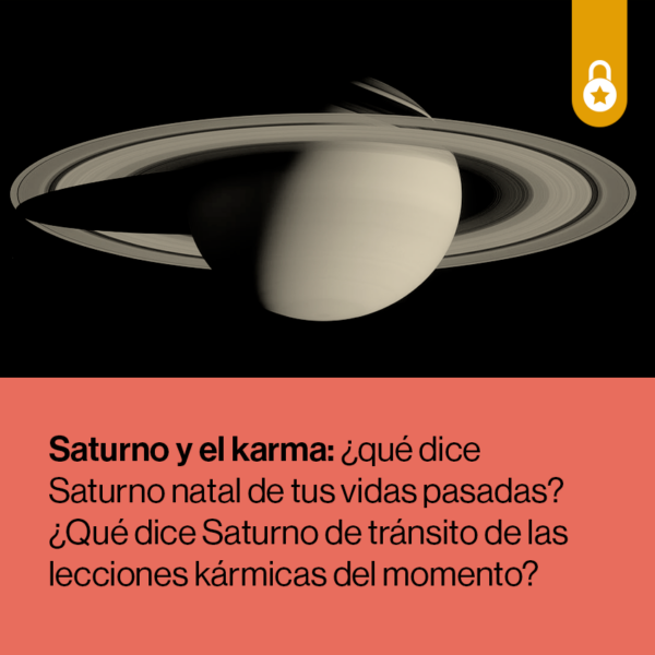 Portada Saturno y el karma