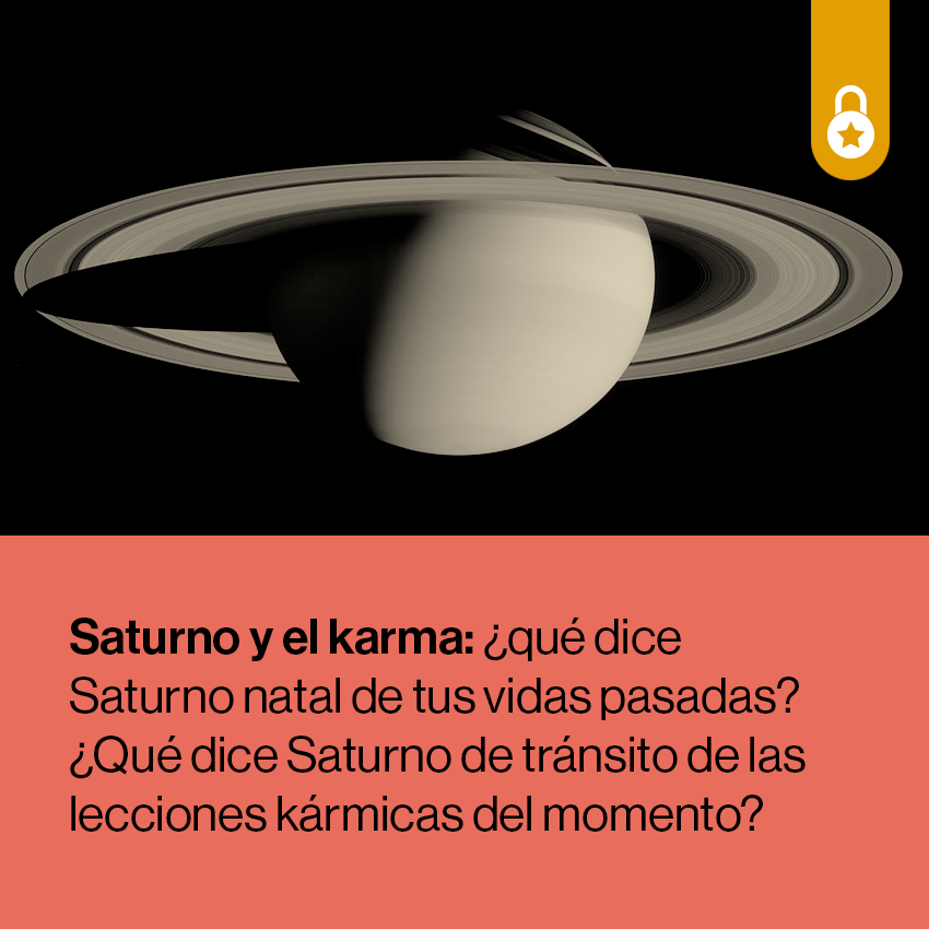 Portada Saturno y el karma