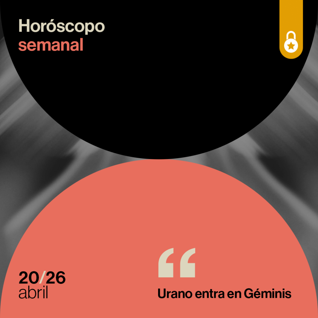 Portada Horóscopo de la semana: Urano entra en Géminis