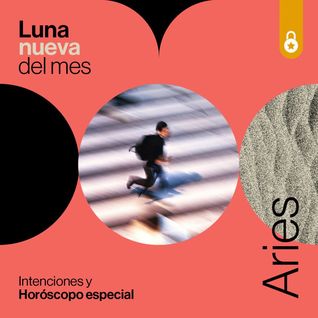 Portada Intenciones y horóscopo de la Luna nueva en Aries 2026