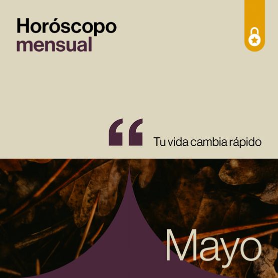 Portada Horóscopo de mayo 2026