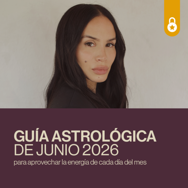 Portada guía astrológica de junio 2026