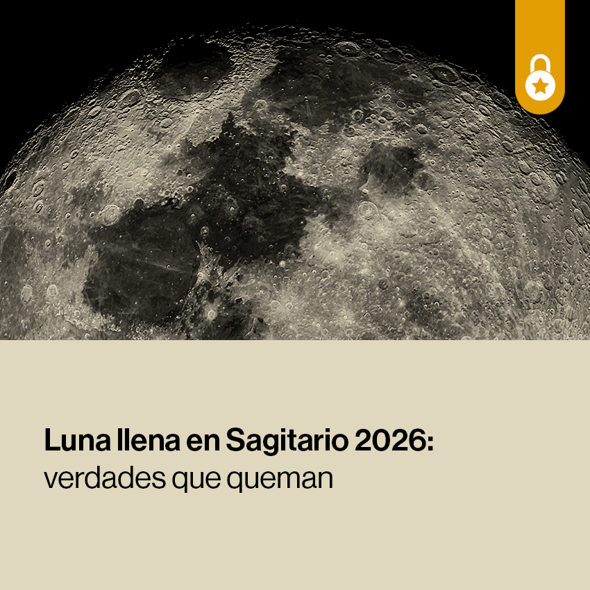 Portada luna llena en Sagitario 2026