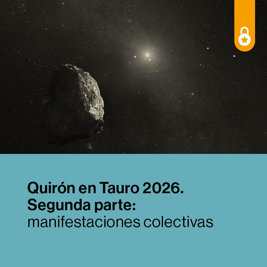 Portada manifestaciones colectivas de Quirón en Tauro