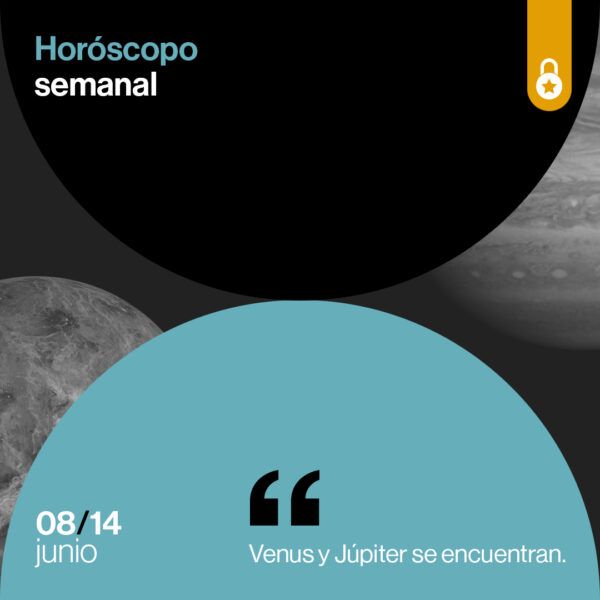 Portada Horóscopo de la semana: Venus y Júpiter se encuentran
