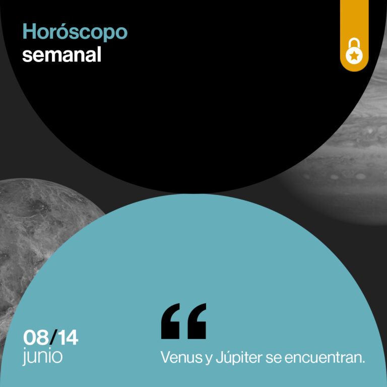Portada Horóscopo de la semana: Venus y Júpiter se encuentran