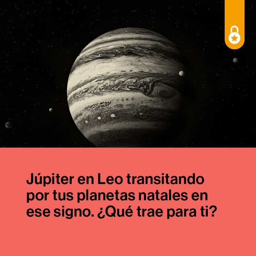 Portada Júpiter en Leo transitando por tus planetas natales