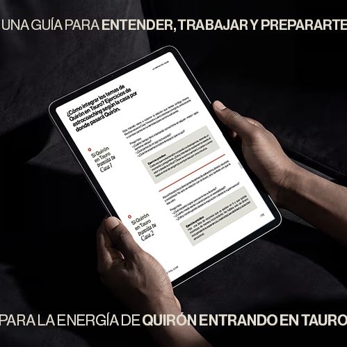 La herida del valor, guía práctica sobre Quirón en Tauro