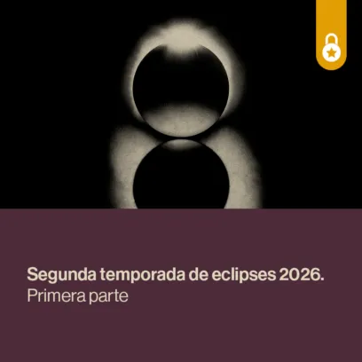 Segunda temporada de eclipses 2026. Primera parte
