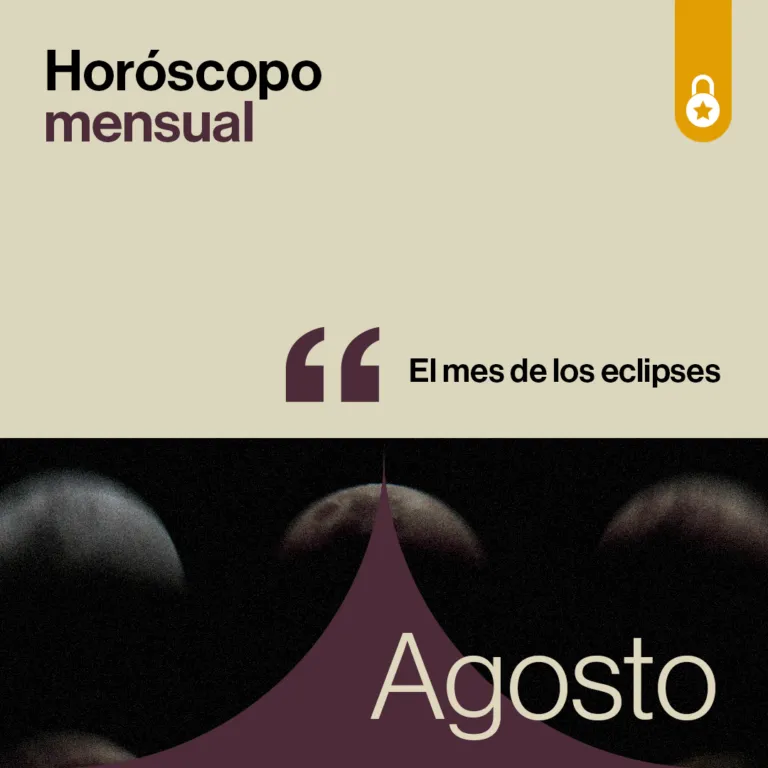 Portada Horóscopo de agosto 2026