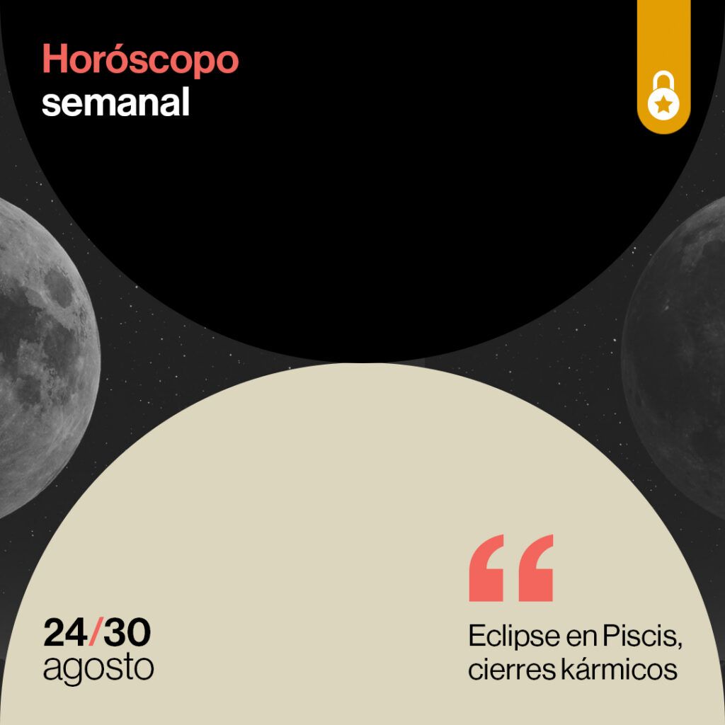 Portada Horóscopo de la semana: eclipse en Piscis