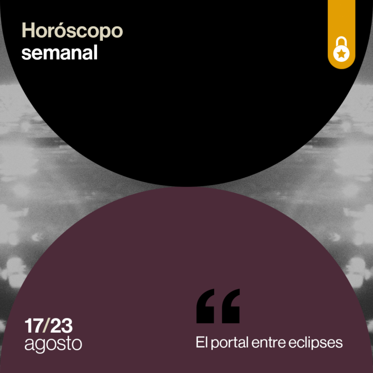 Portada Horóscopo de la semana: el portal entre eclipses