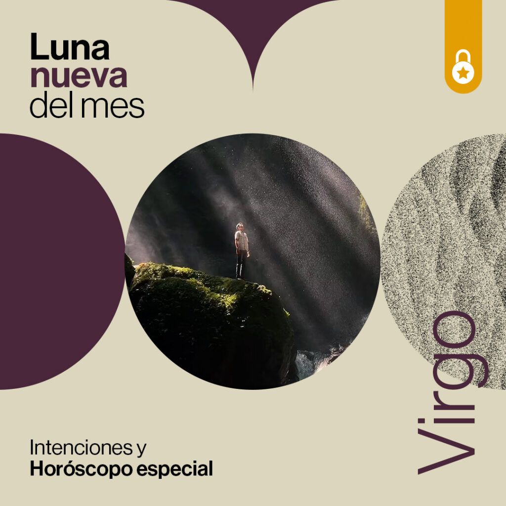 Portada Intenciones y horóscopo de la luna nueva en Virgo 2026