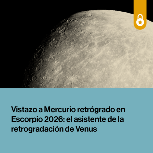 Portada Mercurio retrógrado en Escorpio 2026