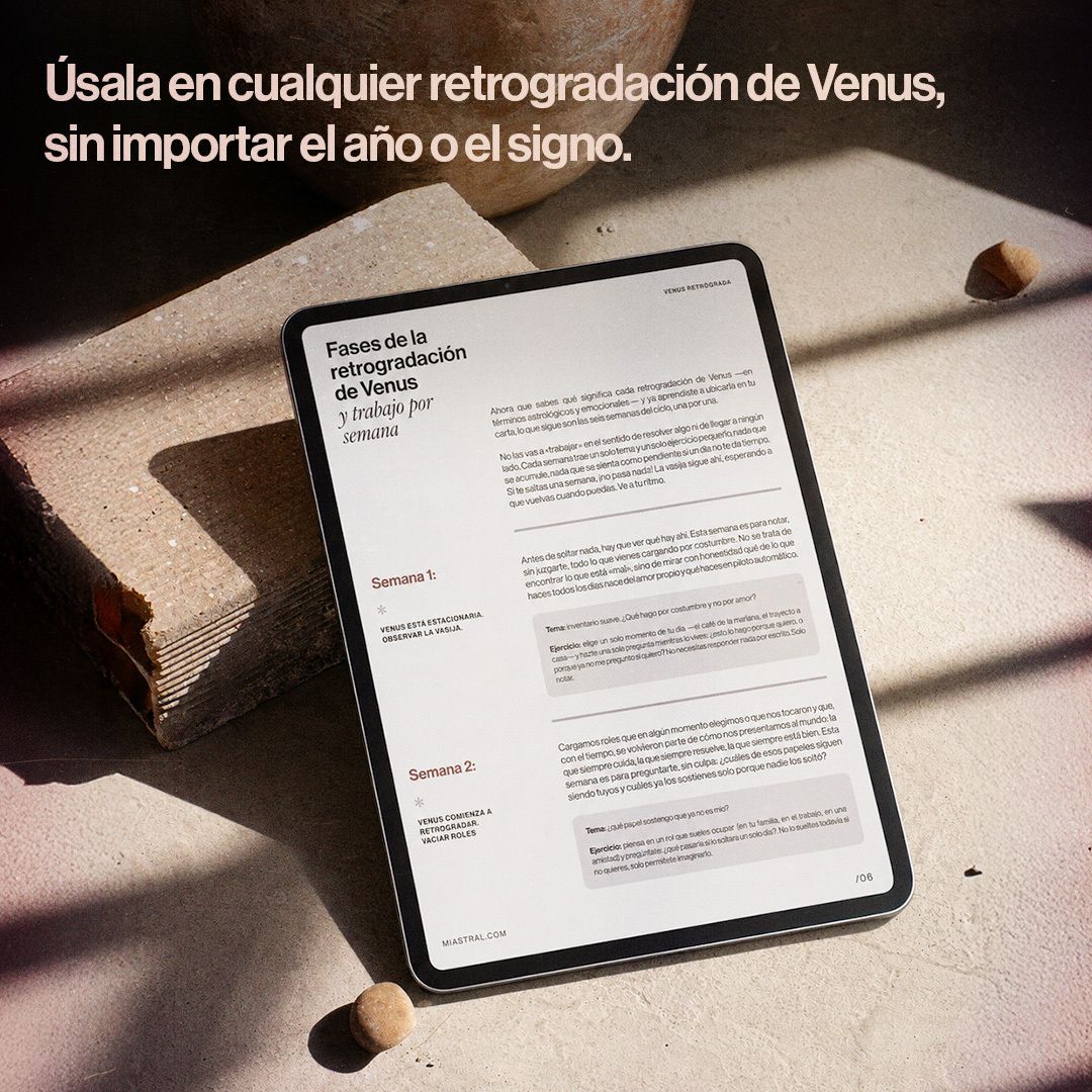 Venus retrógrada: hacer menos para ser más - Imagen 5