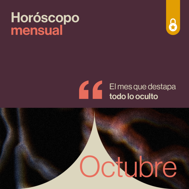 Portada Horóscopo de octubre 2026